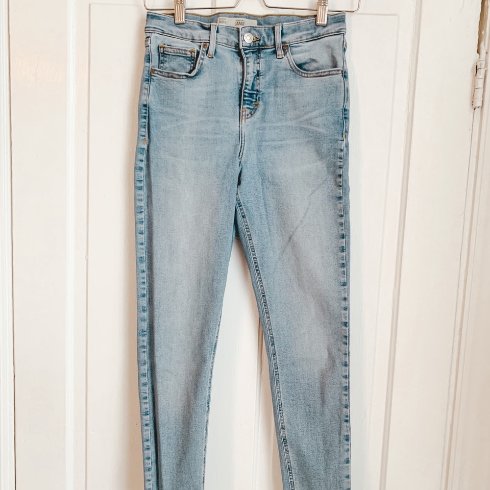 Topshop Jamie Jeans: Light Wash